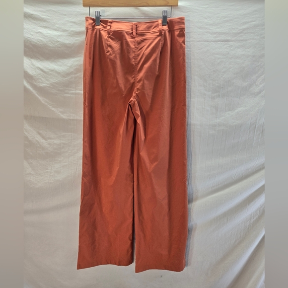 Anatomie Greyson Women's Large Ginger Stretch Wide Leg Pants 32X31 New - Picture 5 of 8